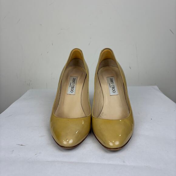 Jimmy Choo Patent Leather High Heels Pumps Women's 39 US 9 - Picture 2 of 13